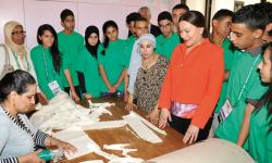 S.A.R. la Princesse Lalla Hasnaa visite  à Marrakech l’Association «Al Kawtar»