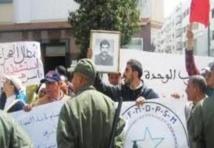 ​Sit-in à Rabat contre les violations des droits de l'Homme par le Polisario