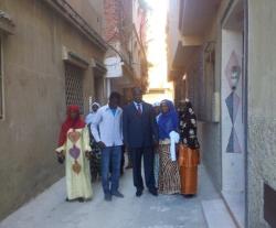 Abdramane Sylla rend visite aux étudiants maliens à Tanger
